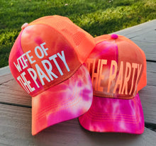 Load image into Gallery viewer, Bright Tie Dye Trucker Hat