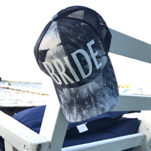 Load image into Gallery viewer, Dark Tie Dye Trucker Hat