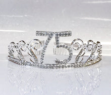 Load image into Gallery viewer, 75th Birthday Tiara