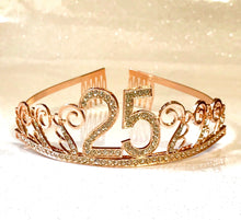Load image into Gallery viewer, 25th Birthday Tiara