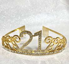 Load image into Gallery viewer, 21st Birthday Tiara