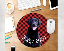 Load image into Gallery viewer, Black Lab Mouse Pad