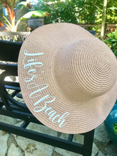 Load image into Gallery viewer, Bride Beach Floppy Hat