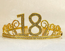 Load image into Gallery viewer, 18th Birthday Tiara