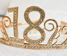 Load image into Gallery viewer, 18th Birthday Tiara