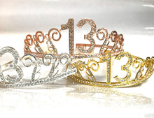 Load image into Gallery viewer, 13th Birthday Tiara