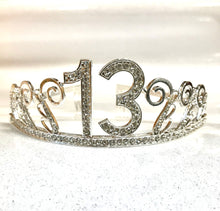 Load image into Gallery viewer, 13th Birthday Tiara
