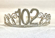 Load image into Gallery viewer, 102nd Birthday Tiara