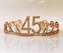 Load image into Gallery viewer, 45th Birthday Tiara