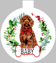 Load image into Gallery viewer, Doodle Ornaments. Personalized Gift for the Labradoodle lover! Golden Doodle Ornament. Custom Doodle Gifts! Doodle Mom gift!