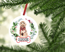 Load image into Gallery viewer, Doodle Ornaments. Personalized Gift for the Labradoodle lover! Golden Doodle Ornament. Custom Doodle Gifts! Doodle Mom gift!