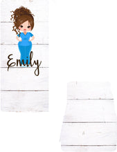 Load image into Gallery viewer, Brunette Nurse Cell Phone Stand. Great nurse gift! Nurse Personalized gift, Nursing Student Graduation gift! Nurse appreciation Gift!