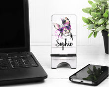 Load image into Gallery viewer, French Buldog Cell Phone Stand. French Bulldogs Cell Phone Stand. Dog Lover Gift. French Bulldog Gift!