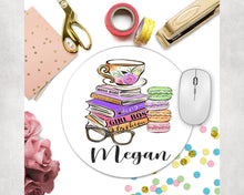 Load image into Gallery viewer, Girl Boss Mouse Pad. Personalized Girl Boss gift. Girl Boss gift. Great co worker gift! Perfect Custom Girl Boss Desk accessory! Girl Boss!