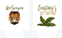 Load image into Gallery viewer, Jungle Party Huggers. Getting Wild Bachelorette or Birthday Huggers. Leopard Bachelorette Party Favors. Personalized Party Huggers!