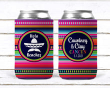 Load image into Gallery viewer, Fiesta Party Huggers. Fiesta Vacation Coolies. Mexican Pinata Party Favors. Fiesta Birthday Party Favors! Down to Fiesta!