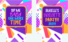Load image into Gallery viewer, 90's Theme Party Huggers. 90's Birthday or Bachelorette Huggers. 90's theme party favors. 90's Prom Party favors! 90s Bachelorette favors.