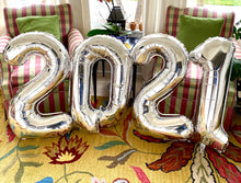 Load image into Gallery viewer, Number Balloons | Birthday Party Decoration | Any Birthday Balloons | Large 34" Foil Birthday Party Balloon | Number Party Balloons