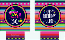 Load image into Gallery viewer, Fiesta Baby Party Huggers. Baby Shower Fiesta Party Favors. Fiesta Birthday Party Favors! Gender Reveal Fiesta! Fiesta Baby Shower favors!