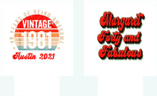 Load image into Gallery viewer, Retro Theme Party Favors. 70s theme 40 50 60th Birthday Party Huggers. 70's Retro Birthday . 70's theme Party Favors.