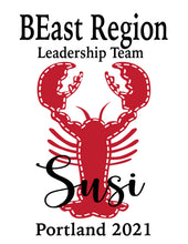 Load image into Gallery viewer, Lobster Tote bag. Lobster Party Favors! Lobster Bachelorette or Girls Weekend Tote Bag. Lobster Party Favor Bag. Boston, Maine Wedding bag.