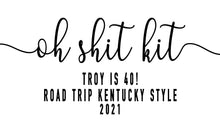 Load image into Gallery viewer, Personalized Party bag. Great Bachelorette or Girls Weekend Favors. Birthday Favor bags. road trip bags! 21 30 40 50 60 birthday Bags!