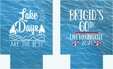 Load image into Gallery viewer, Lake Life Personalized Huggers. Lake or River Party Favors. Float Trip Favors! Bachelor or Bachelorette Tubing Party Favors!