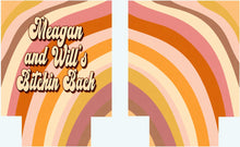 Load image into Gallery viewer, Retro Theme Party Favors. 70s theme 40 50 60 70th Birthday Party Huggers. 70's Retro Bachelor or Bachelorette. 70's theme Party Favors.