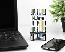 Load image into Gallery viewer, Teacher's Cell Phone Stand. Custom teacher's gift! Personalized teacher gift! Student teacher gift! Teacher Appreciation gift!