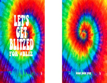 Load image into Gallery viewer, Tie Dye Slim party huggers. Skinny can party favors. Personalized Birthday or Bachelorette Party Favors. Slim Can tie dye party favors!