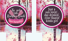 Load image into Gallery viewer, Lake Trip Bachelorette or Birthday Party Favors. Mountain Party Favors! Float party favors Camping Glamping Party! Custom Lake Party Favors.