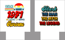 Load image into Gallery viewer, Retro Theme Party Favors. 70s theme 40 50 60 70th Birthday Party Huggers. 70's Retro Bachelor or Bachelorette. 70's theme Party Favors.