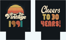 Load image into Gallery viewer, Retro Theme Party Favors. 70s theme 40 50 60 70th Birthday Party Huggers. 70's Retro Bachelor or Bachelorette. 70's theme Party Favors.