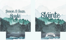 Load image into Gallery viewer, Mountain Party Can Huggers. Mountain Bachelor or Birthday Favors.Asheville Bachelorette Favors. Camping Bachelorette Party! Mountain Wedding