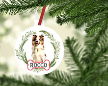 Load image into Gallery viewer, Border Collie Ornaments. Custom Border Collie Gift. Personalized Gift for the Border Collie lover! Border Collie Mom gift!