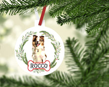 Load image into Gallery viewer, Border Collie Ornaments. Custom Border Collie Gift. Personalized Gift for the Border Collie lover! Border Collie Mom gift!