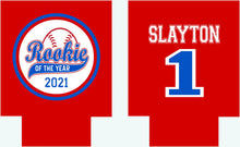 Load image into Gallery viewer, Baseball Party favors. Baseball Party Gifts. Rookie of the year Baseball Birthday Party Favors. Personalized Baseball Coolies!