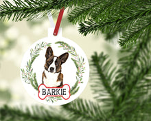 Load image into Gallery viewer, Welsh Corgi Ornaments. Custom Corgi Gift. Personalized Pembroke Welsh Corgi gift! Cardigan Welsh Corgi Mom gift! Corgi Rescue gift.