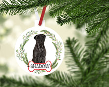 Load image into Gallery viewer, Mastiff Ornaments. Personalized Gift for the English Mastiff lover! Mastiff Dog Ornament. Perfect Mastiff Gift for the dog mom!