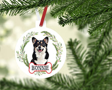 Load image into Gallery viewer, Welsh Corgi Ornaments. Custom Corgi Gift. Personalized Pembroke Corgi gift! Cardigan Welsh Corgi Mom gift! Corgi Rescue gift.