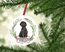 Load image into Gallery viewer, German Wirehair Pointer Ornaments. Custom German Wirehair Pointer Gift. Personalized Pointer gift! German Wirehair Pointer Mom gift!
