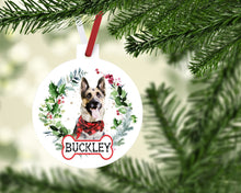 Load image into Gallery viewer, German Shepherd Ornaments. Custom German Shepherd Gift. Personalized Gift for the German Shepherd lover! German Shepherd Mom gift!