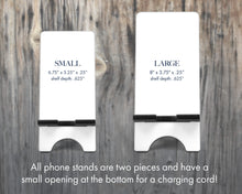 Load image into Gallery viewer, Bar theme Phone Stand. Bourbon lover Phone Stand, Great Gift for dad! Bourbon Father's Day gift! Great Bourbon Gift for Dad!