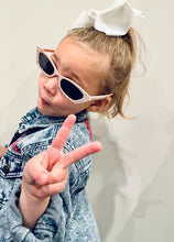 Load image into Gallery viewer, Bling Cat Eye Sunglasses! | Bachelorette Sunglasses | Disco Birthday Party Favors! | Bachelorette Party Favors | Bling Bride Sunglasses