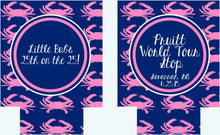 Load image into Gallery viewer, Crab Personalized Party Huggers