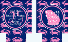 Load image into Gallery viewer, Crab Personalized Party Huggers