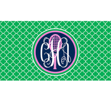 Load image into Gallery viewer, Tennis Personalized License Plate