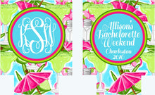 Load image into Gallery viewer, Margarita Fiesta Theme Party Huggers. Fiesta Party Favors. Custom Fiesta Bachelorette Party Favors. Mexican Fiesta Birthday Party favors!