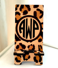 Load image into Gallery viewer, Leopard Phone Stand