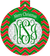 Load image into Gallery viewer, Golf Ball Personalized Ornament